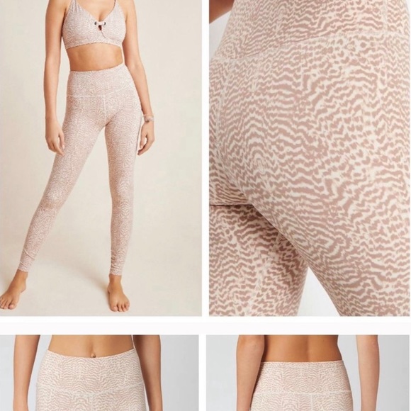 Varley Pink Duncan Snake-print legging Size Small EUC - Picture 14 of 16